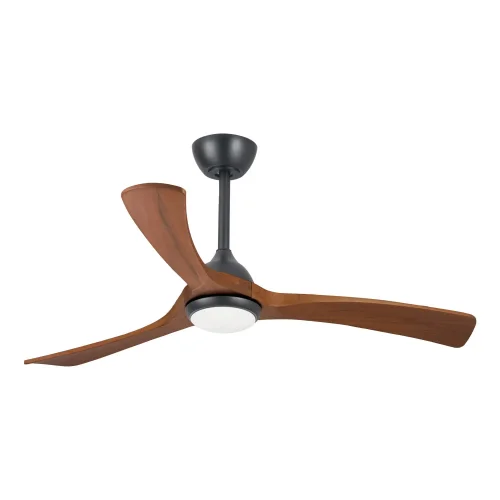 VENTILATEUR DE PLAFOND LED 18W RÉGLABLE 3 PALES MOTEUR DC ASIER