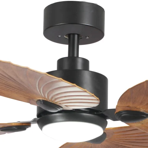 VENTILATEUR DE PLAFOND LED 18W RÉGLABLE 4 PALES MOTEUR DC LAGOS