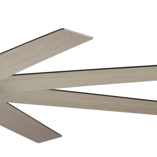 VENTILATEUR DE PLAFOND LED 24W RÉGLABLE 8 PALES MOTEUR DC SOLEI