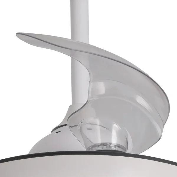 VENTILATEUR DE PLAFOND LED 24W RÉGLABLE 4 PALES PLIABLES MOTEUR DC MONTREAL