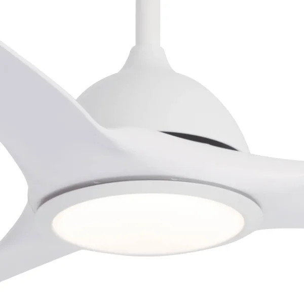 VENTILATEUR DE PLAFOND LED 17W RÉGLABLE 3 PALES MOTEUR DC BALSA