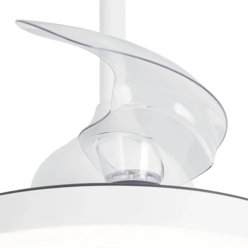 VENTILATEUR DE PLAFOND LED 24W RÉGLABLE 4 PALES PLIABLES MOTEUR DC TRIANA