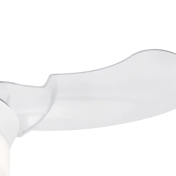 VENTILATEUR DE PLAFOND LED 24W RÉGLABLE BLANC 4 PALES PLIABLES GERALDTON