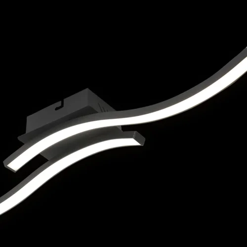 PLAFONNIER LED 14 W 4000K NOIR EVANDER