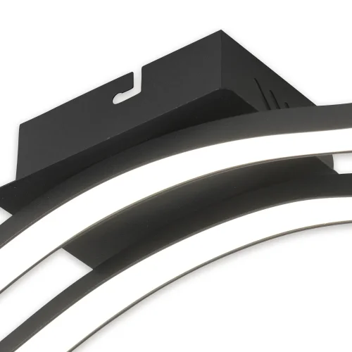 PLAFONNIER LED 14 W 4000K NOIR EVANDER