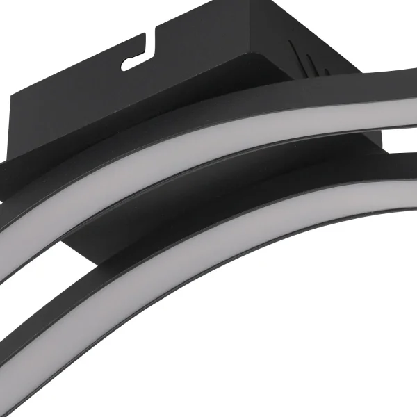 PLAFONNIER LED 14 W 4000K NOIR EVANDER