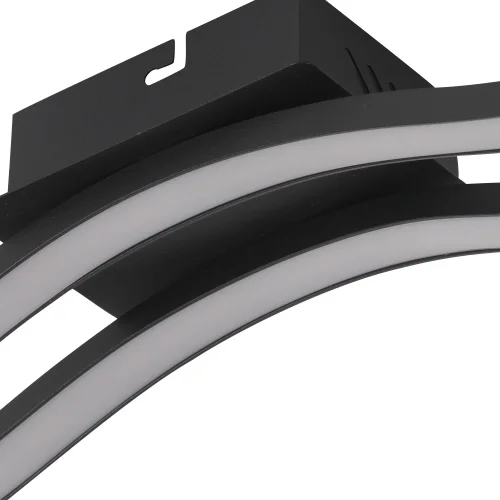 PLAFONNIER LED 14 W 4000K NOIR EVANDER