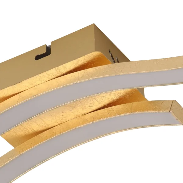 PLAFONNIER LED 14 W 4000K FEUILLE D'OR EVANDER
