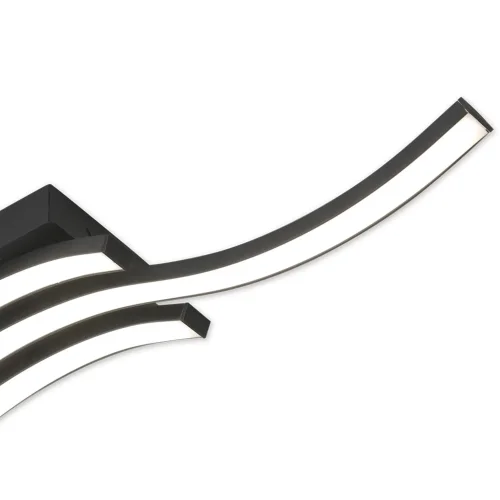 PLAFONNIER LED 20 W 4000K NOIR EVANDER