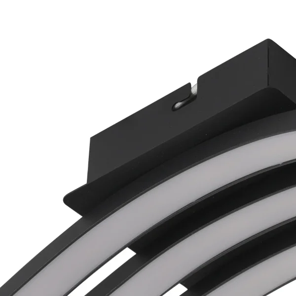 PLAFONNIER LED 20 W 4000K NOIR EVANDER