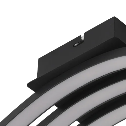 PLAFONNIER LED 20 W 4000K NOIR EVANDER