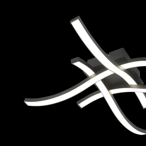 PLAFONNIER LED 22 W 4000K NOIR EVANDER PLAFONNIER LED 22 W 4000K NOIR EVANDER