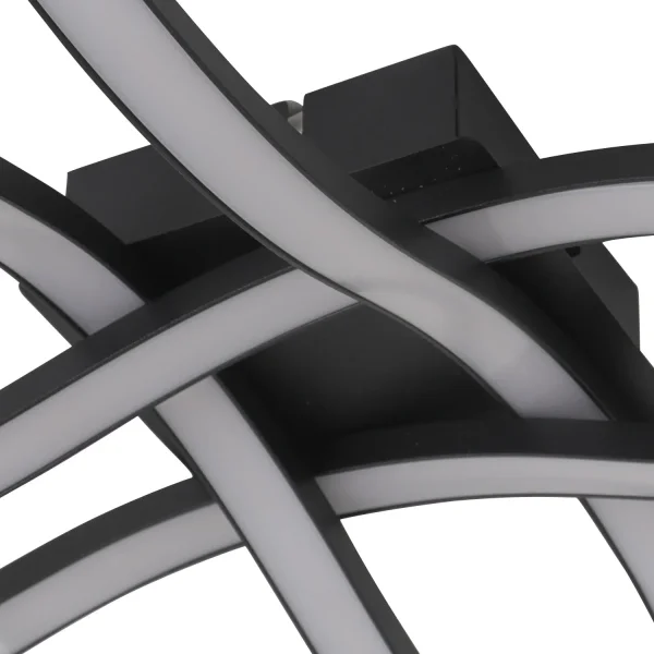 PLAFONNIER LED 22 W 4000K NOIR EVANDER PLAFONNIER LED 22 W 4000K NOIR EVANDER