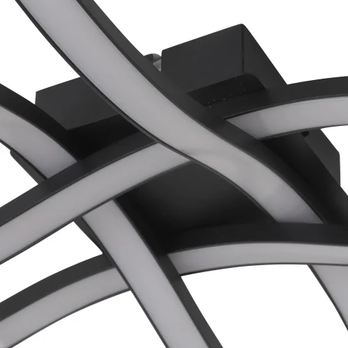 PLAFONNIER LED 22 W 4000K NOIR EVANDER PLAFONNIER LED 22 W 4000K NOIR EVANDER