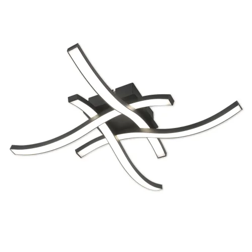 PLAFONNIER LED 22 W 4000K NOIR EVANDER PLAFONNIER LED 22 W 4000K NOIR EVANDER