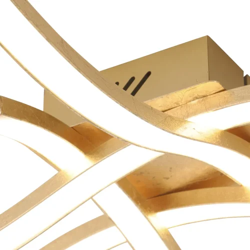 PLAFONNIER LED 22 W 4000K FEUILLE D'OR EVANDER PLAFONNIER LED 22 W 4000K FEUILLE D'OR EVANDER