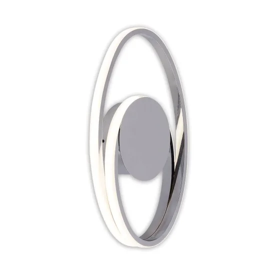 APPLIQUE LED ALETHIA 24W 4000K CHROME