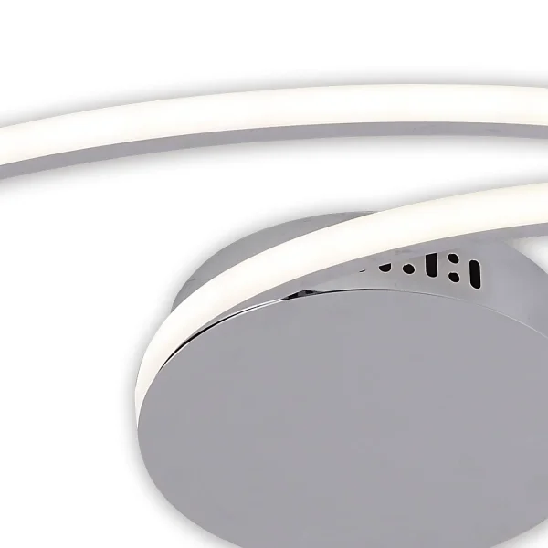 PLAFONNIER LED ALETHIA 40W RÉGLABLE CHROME