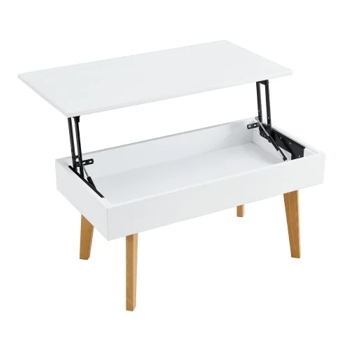 TABLE ÉLÉVABLE BLANCHE GARZA