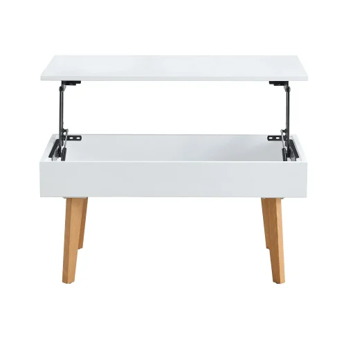 TABLE ÉLÉVABLE BLANCHE GARZA