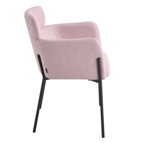 FAUTEUIL TAPISSÉ ROSE PASTEL COSMO FAUTEUIL TAPISSÉ ROSE PASTEL COSMO
