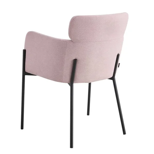FAUTEUIL TAPISSÉ ROSE PASTEL COSMO FAUTEUIL TAPISSÉ ROSE PASTEL COSMO