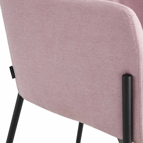 FAUTEUIL TAPISSÉ ROSE PASTEL COSMO FAUTEUIL TAPISSÉ ROSE PASTEL COSMO