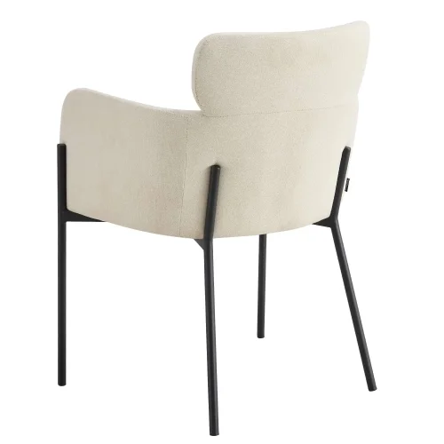 FAUTEUIL TAPISSÉ BEIGE COSMO FAUTEUIL TAPISSÉ BEIGE COSMO