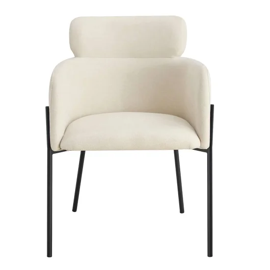 FAUTEUIL TAPISSÉ BEIGE COSMO 2