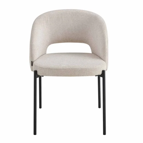 CHAISE TAPISSÉE SABLE CLOTILDE CHAISE TAPISSÉE SABLE CLOTILDE