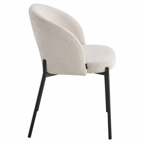 CHAISE TAPISSÉE SABLE CLOTILDE CHAISE TAPISSÉE SABLE CLOTILDE