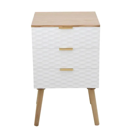 TABLE DE CHEVET 3 TIROIRS ASGER 2