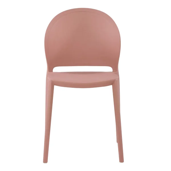 CHAISE EMPILABLE ROSE PÂLE HARLEM CHAISE EMPILABLE ROSE PÂLE HARLEM