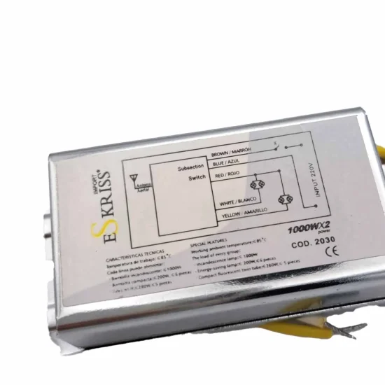 COMMUTATEUR ÉCONOMIQUE 2 POINTS 2