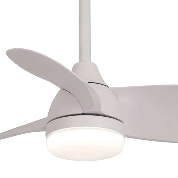 VENTILATEUR DE PLAFOND LED 17W RÉGLABLE MOTEUR DC BLANC SIERRA