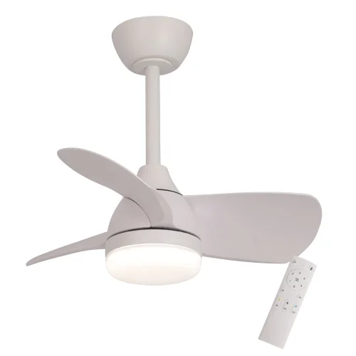 VENTILATEUR DE PLAFOND LED 17W RÉGLABLE MOTEUR DC BLANC SIERRA