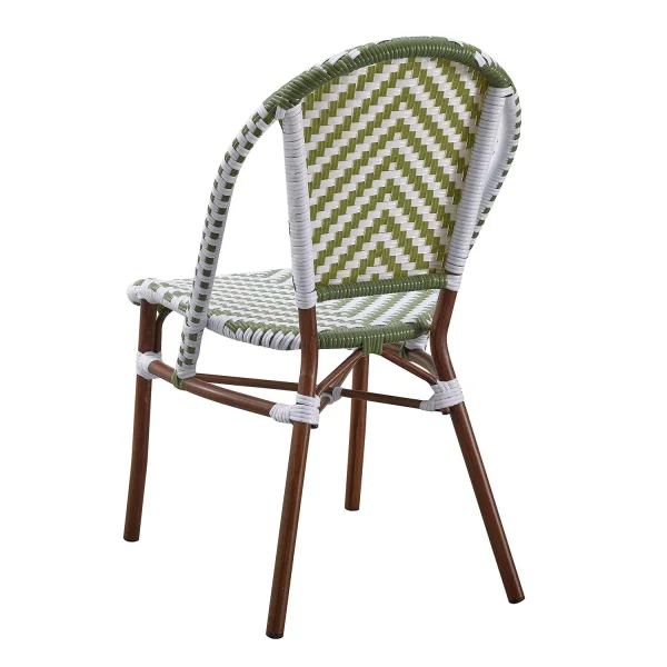 CHAISE DE JARDIN VERT KALE TOULON