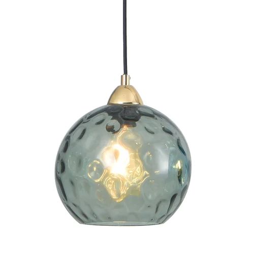 LUSTRE SUSPENDU 1 LUMIÈRE TULIPE FUMÉE NERIUM