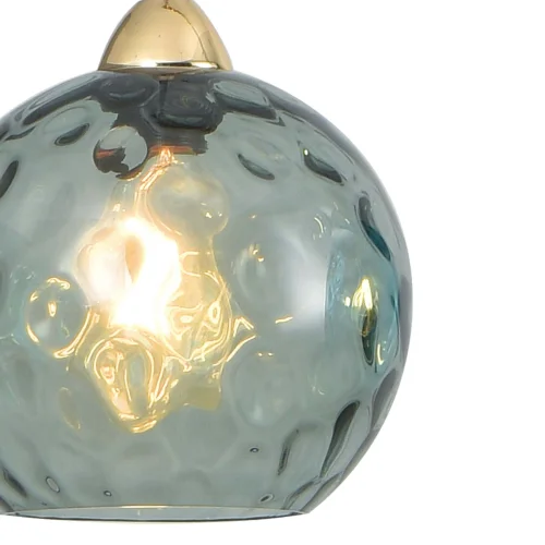 LUSTRE SUSPENDU 1 LUMIÈRE TULIPE FUMÉE NERIUM