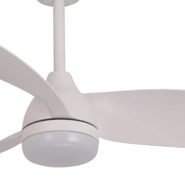 VENTILATEUR DE PLAFOND AVEC LUMIÈRE MOTEUR DC SIERRA BLANC Ø 91,4 CM