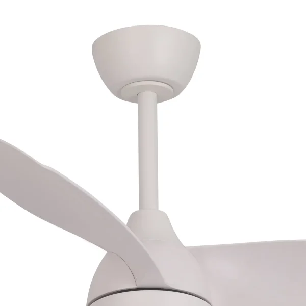VENTILATEUR DE PLAFOND AVEC LUMIÈRE MOTEUR DC SIERRA BLANC Ø 91,4 CM