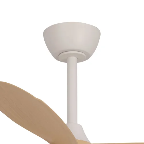 VENTILATEUR DE PLAFOND AVEC LUMIÈRE MOTEUR DC SIERRA COULEUR BOIS CLAIR Ø 91,4 CM