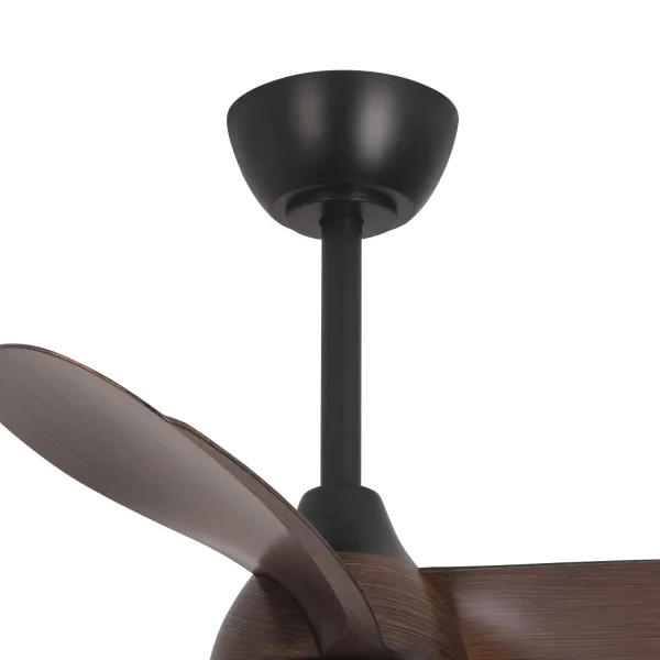 VENTILATEUR DE PLAFOND AVEC LUMIÈRE MOTEUR DC SIERRA COULEUR NOYER Ø 91,4 CM