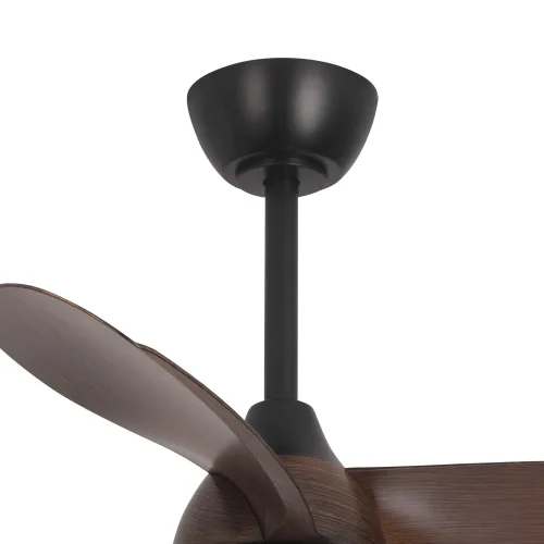 VENTILATEUR DE PLAFOND AVEC LUMIÈRE MOTEUR DC SIERRA COULEUR NOYER Ø 91,4 CM