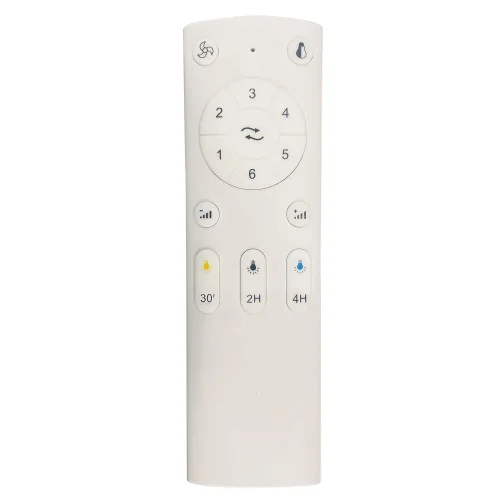 VENTILATEUR DE PLAFOND AVEC LUMIÈRE MOTEUR DC BELICE BLANC/BOIS CLAIR Ø 135,2 CM