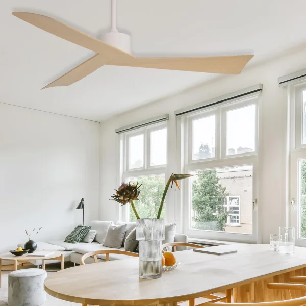 VENTILATEUR DE PLAFOND SANS LUMIÈRE MOTEUR DC VITTORIO Ø 135,2 CM