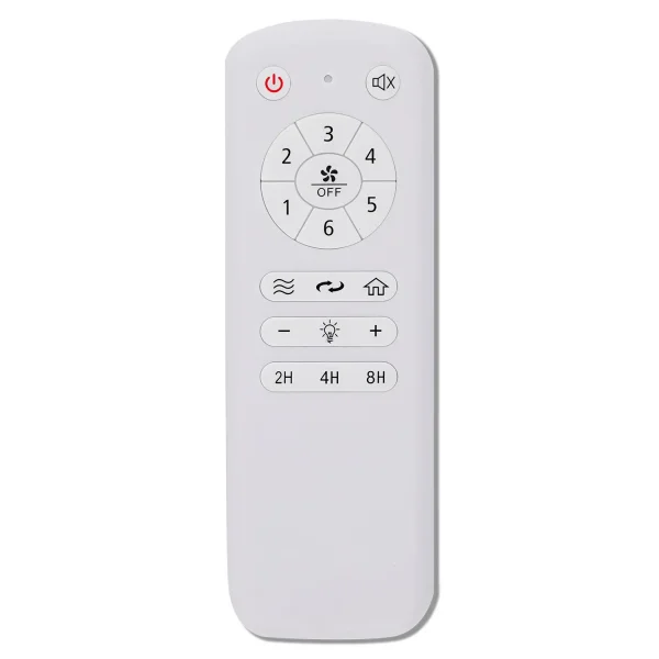 VENTILATEUR DE PLAFOND AVEC LUMIÈRE MOTEUR DC RAFFAELE NOIR/DORÉ Ø 132 CM