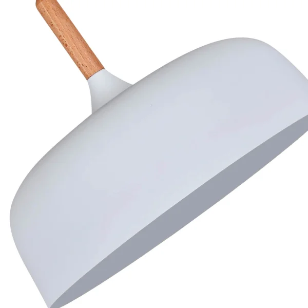 PENDENTIF ELLE EN ALUMINIUM BLANC