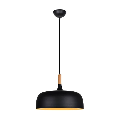 PENDENTIF EN ALUMINIUM NOIR LEAH 48CM