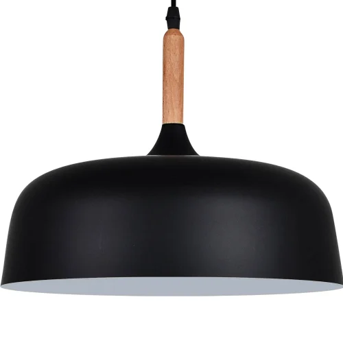 PENDENTIF EN ALUMINIUM NOIR LEAH 48CM